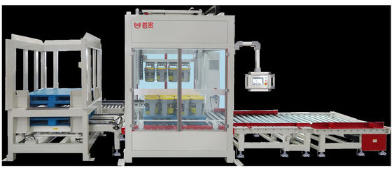 Pallet Loading Machine Safe Palletizing Automated Industrial Equipment Low Maintenance Pallet ...
